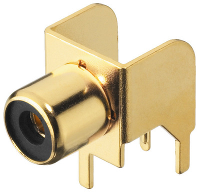 MONACOR T-709G Cinch-Einbaubuchsen