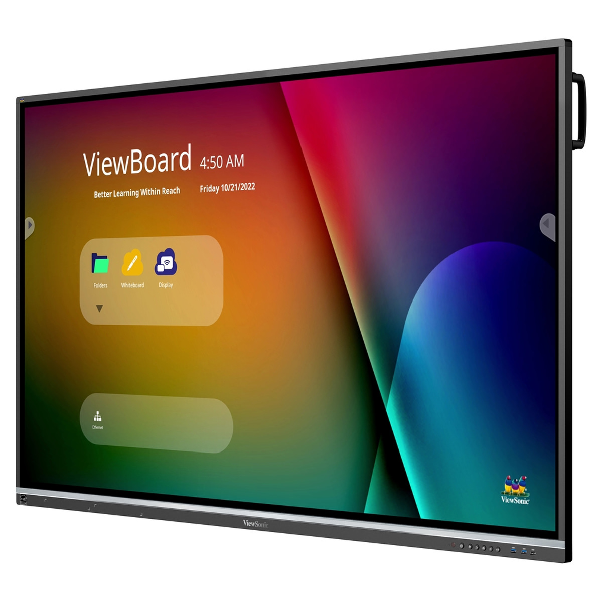 Viewsonic IFP7550-5F, 75'' 4K Interaktives Display mit myViewBoard Whiteboard-Software