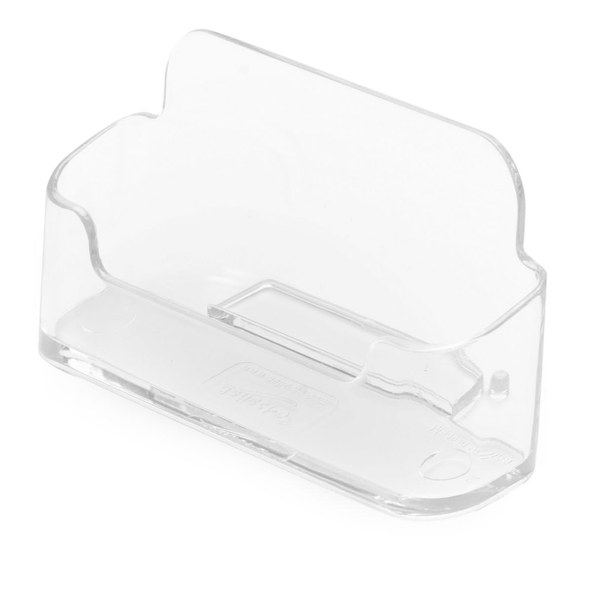 Magnetoplan 70101 Visitenkartenhalter, 50 Karten, transparent