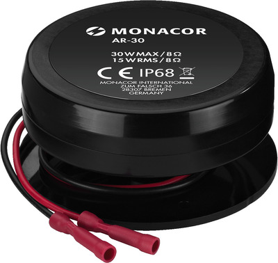 MONACOR AR-30 Wetterfester Audio-Exciter/Resonator, 8 O