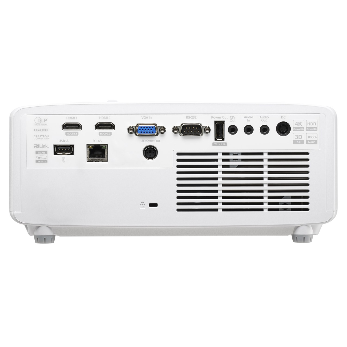 Optoma ZH551 DLP Full HD Projector, 5600 Lumen, 15W Lautsprecher, zahlreiche Anschlüsse 