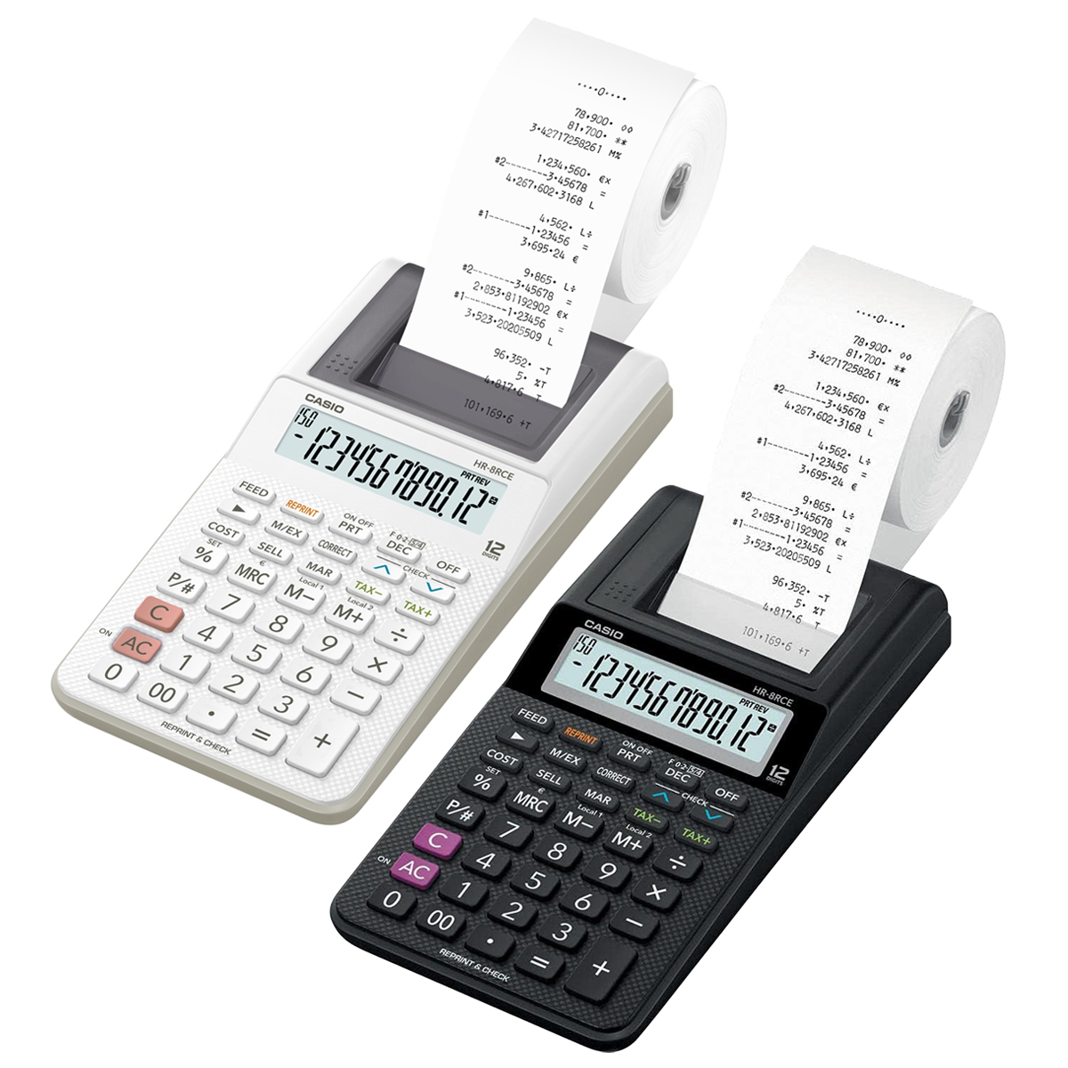 Casio HR-8 RCE druckender Tischrechner 