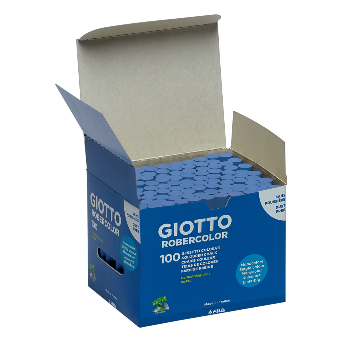 Giotto Robercolor-Kreide blau, 100 Stück 