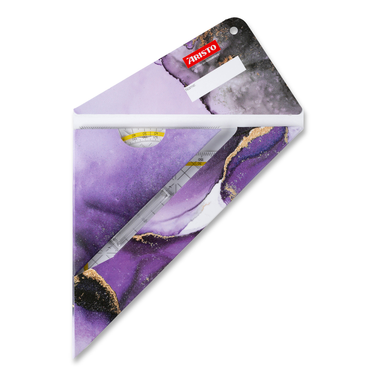 Aristo Geocover 3 in 1 Geo und TZ Dreieck lavender 1 x AR1552 und AR1650/2 Aristo Geocover 3 in 1 Geo und TZ Dreieck lavender 1 x AR1552 und AR1650/2