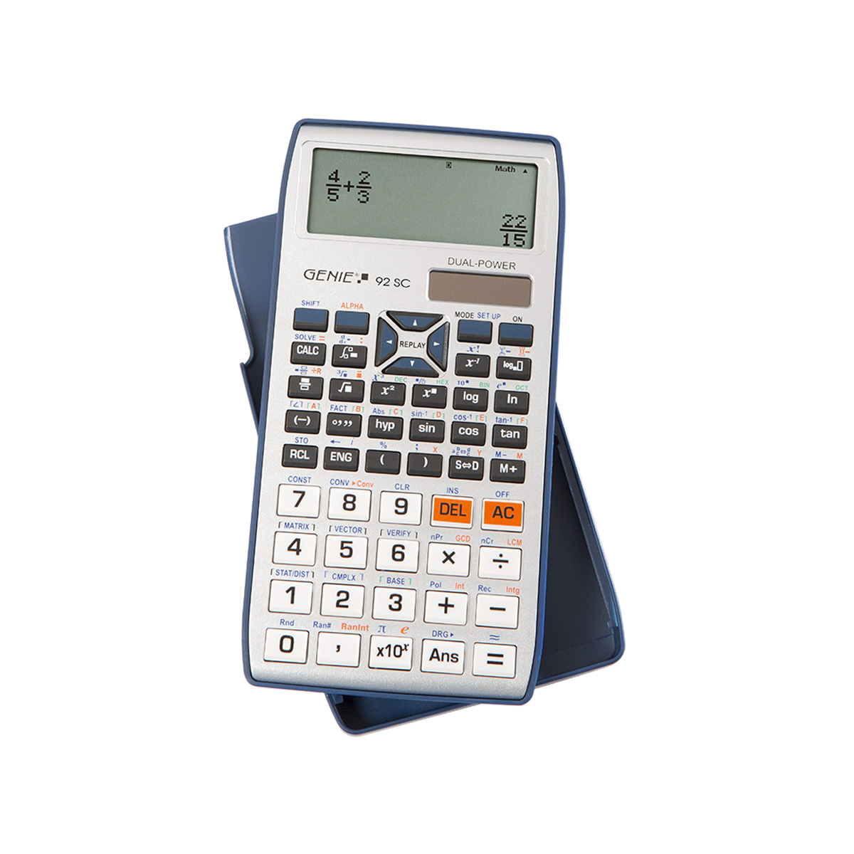 Genie 92 SC Schulrechner silber 