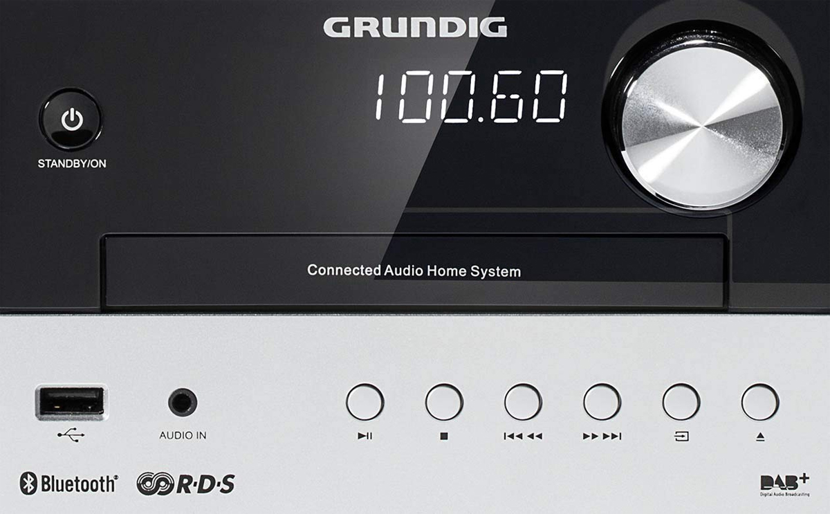 Grundig CMS 3000 BT DAB+/UKW Mini-Anlage, 2 x 15 Watt