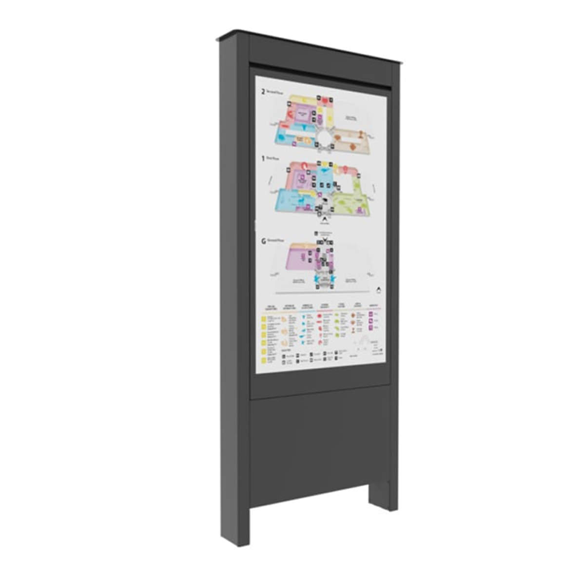 Chief Outdoor Portrait Kiosk 49" LG XE4F-M 