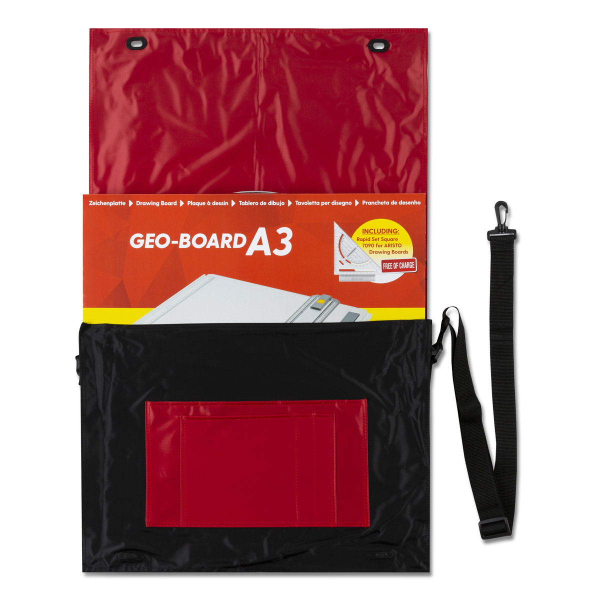 Aristo Geo Board Zeichenplatte A3 Schnellzeichendreieck, im Carry Bag 