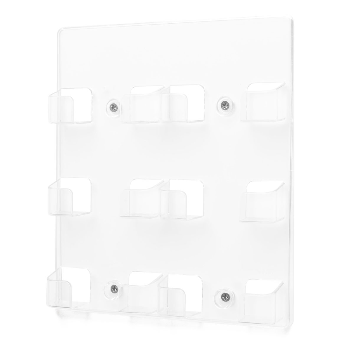 Magnetoplan 70601 Visitenkartenhalter zur Wandmontage, 6 Ablagen Querformat