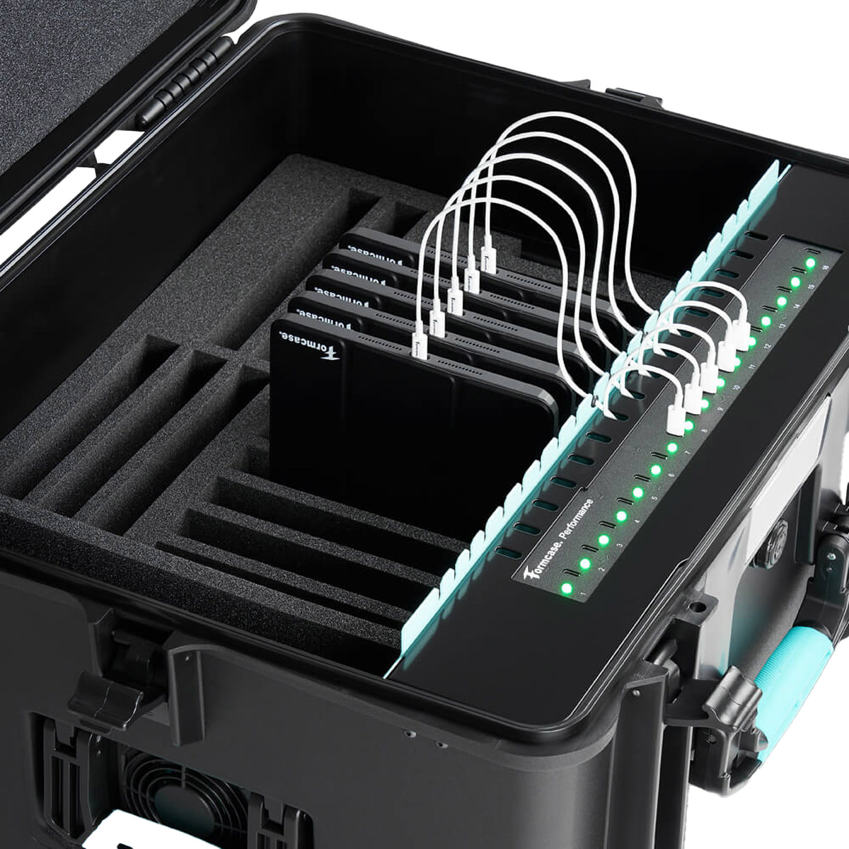 Formcase TransformerCase T16M-PD Perf. Plus Performance+ Laden via USB-C für bis zu 16 Geräte