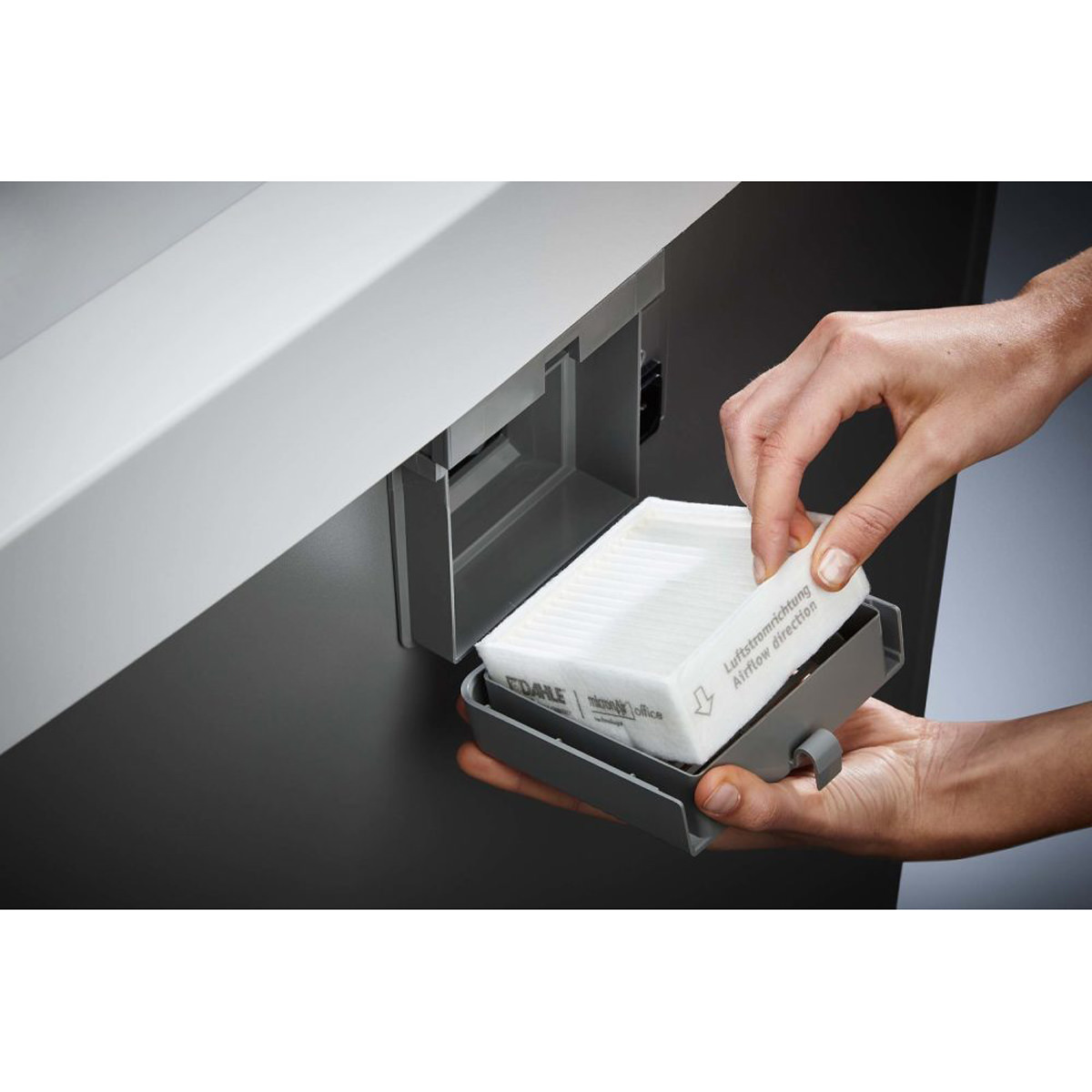 Dahle Aktenvernichter 710air, Top Secret Schnitt 1 x 4,7 mm, 5 Blatt, 100 L 