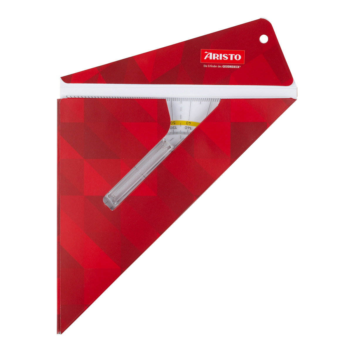 Aristo Geocover 22,5 cm mit Geodreieck AR1552/2 + Schutzhülle Motiv Basic 