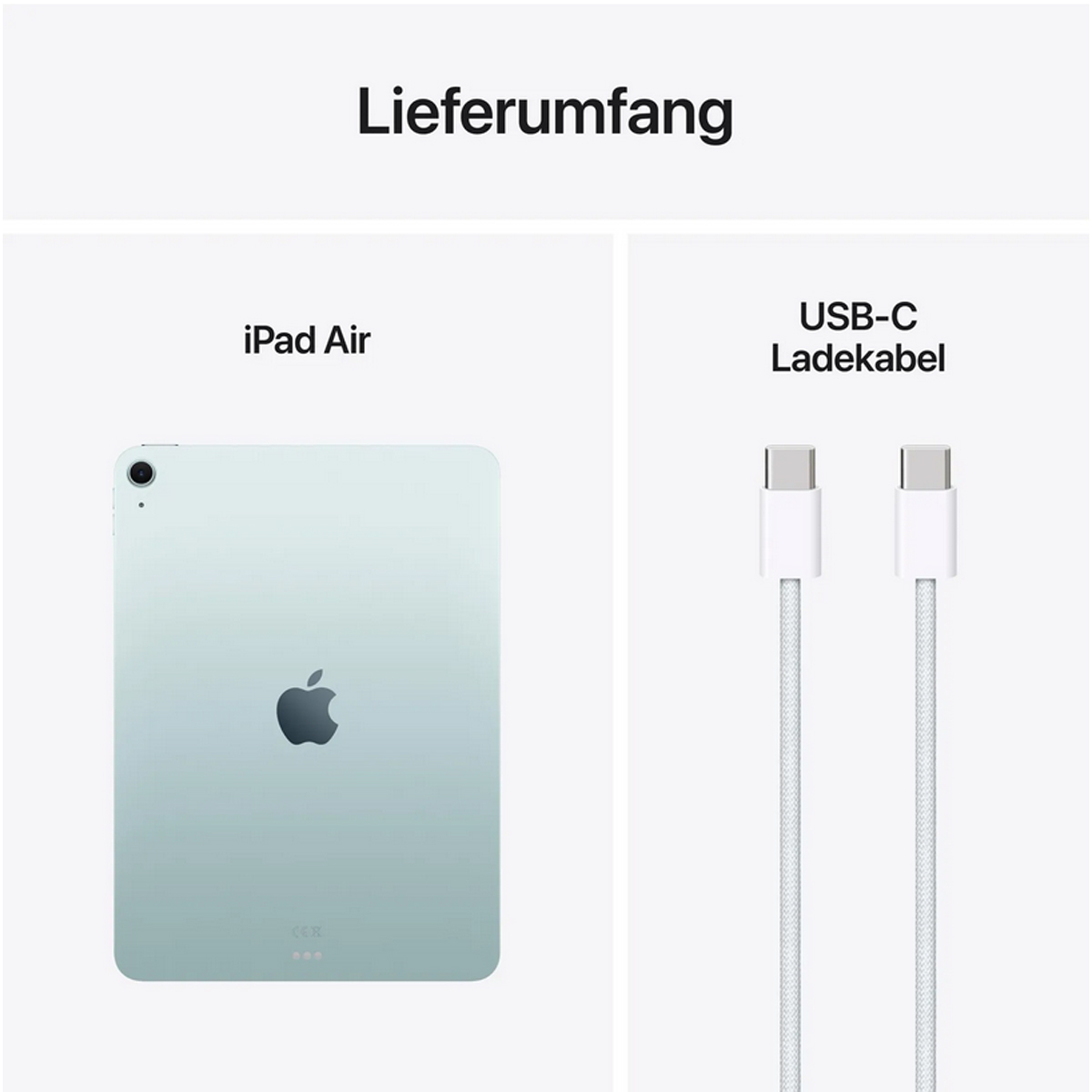 Apple iPad Air M3 11'' (27,9cm) 2025 Wi-Fi 128 GB Blau