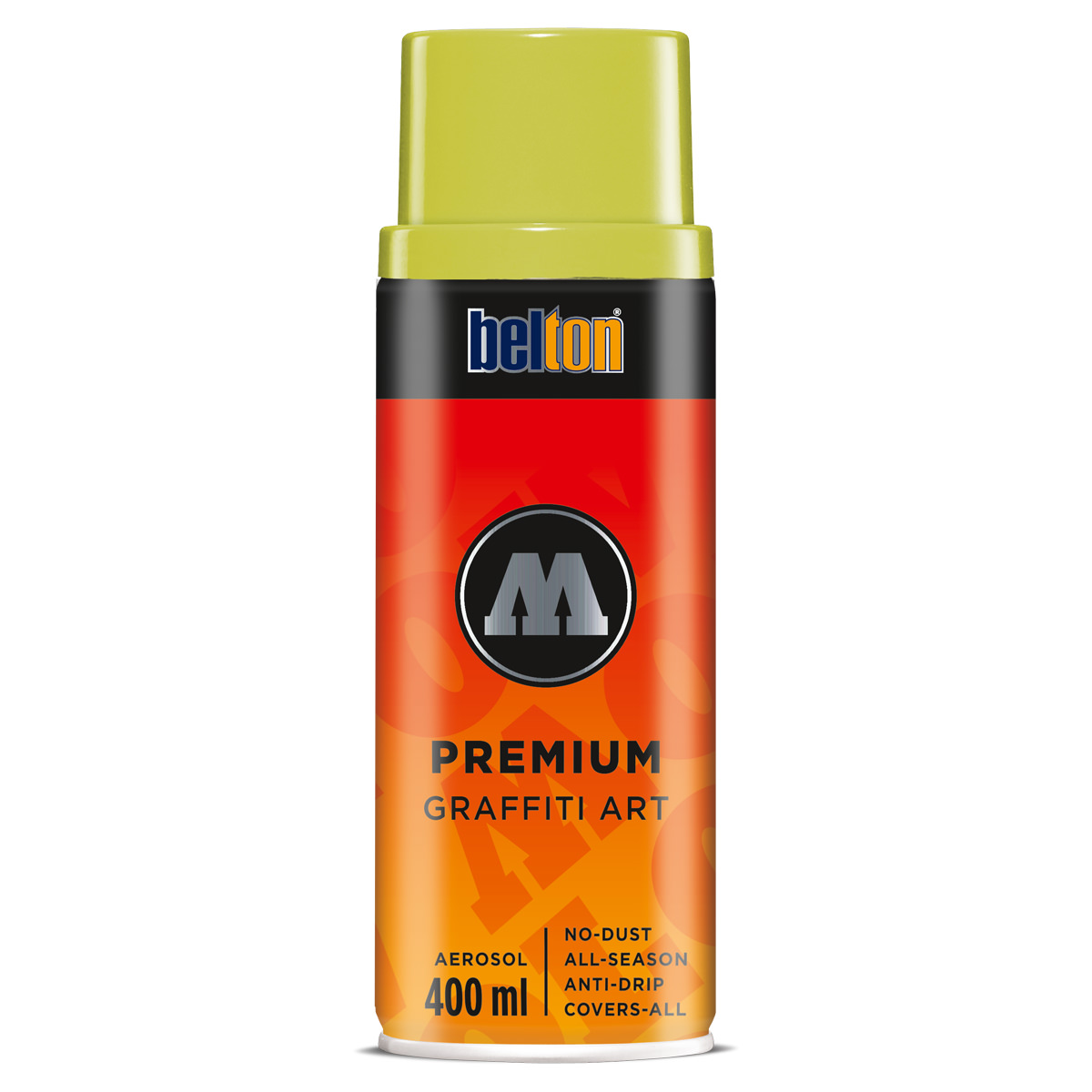 Molotow Sprühdose belton Premium Lackspray Nr. 175 apfel, 400 ml 