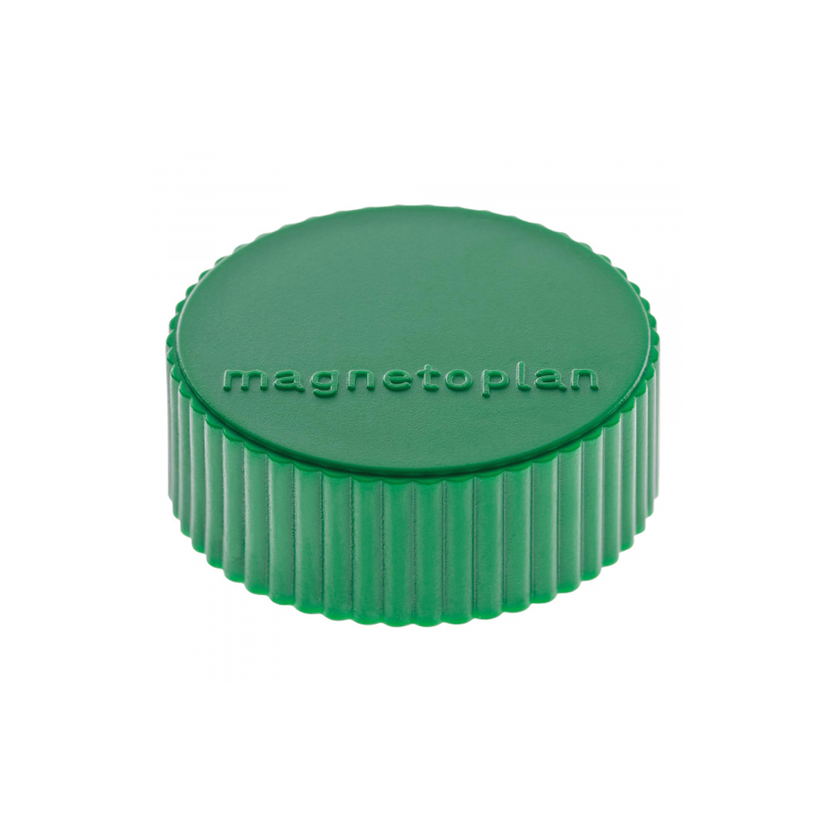 Magnetoplan 1660005 Magnete Discofix Magnum ⌀ 34 mm, 10 Stück, grün