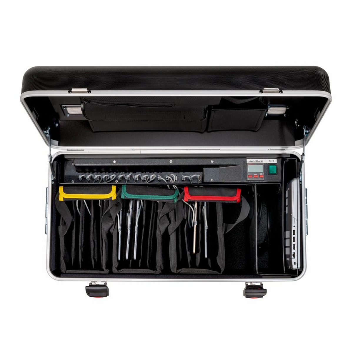 PARAPROJECT® CASE i15 BASKET Charge&Sync, inkl. USB-Lightning-Kabel, schwarz