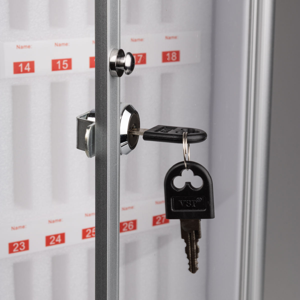 Handyhotel für 36 Handys, abschließbare Aufbewahrungsbox mit Wandhalterung & Tragegriff 