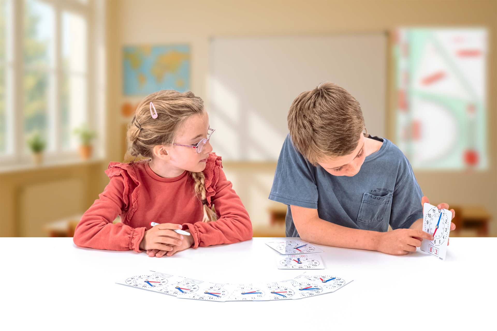 Wissner Folienuhrsatz 11 x 12 cm, beschreibbare Digitalanzeige, 10 Stück  Wissner Folienuhrsatz 11 x 12 cm, beschreibbare Digitalanzeige, 10 Stück