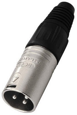 MONACOR NC-3MX NEUTRIK-XLR-Stecker, 3-polig