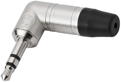 MONACOR NTP-3RC 3,5-mm-Klinkenstecker, stereo, abgewinkelt