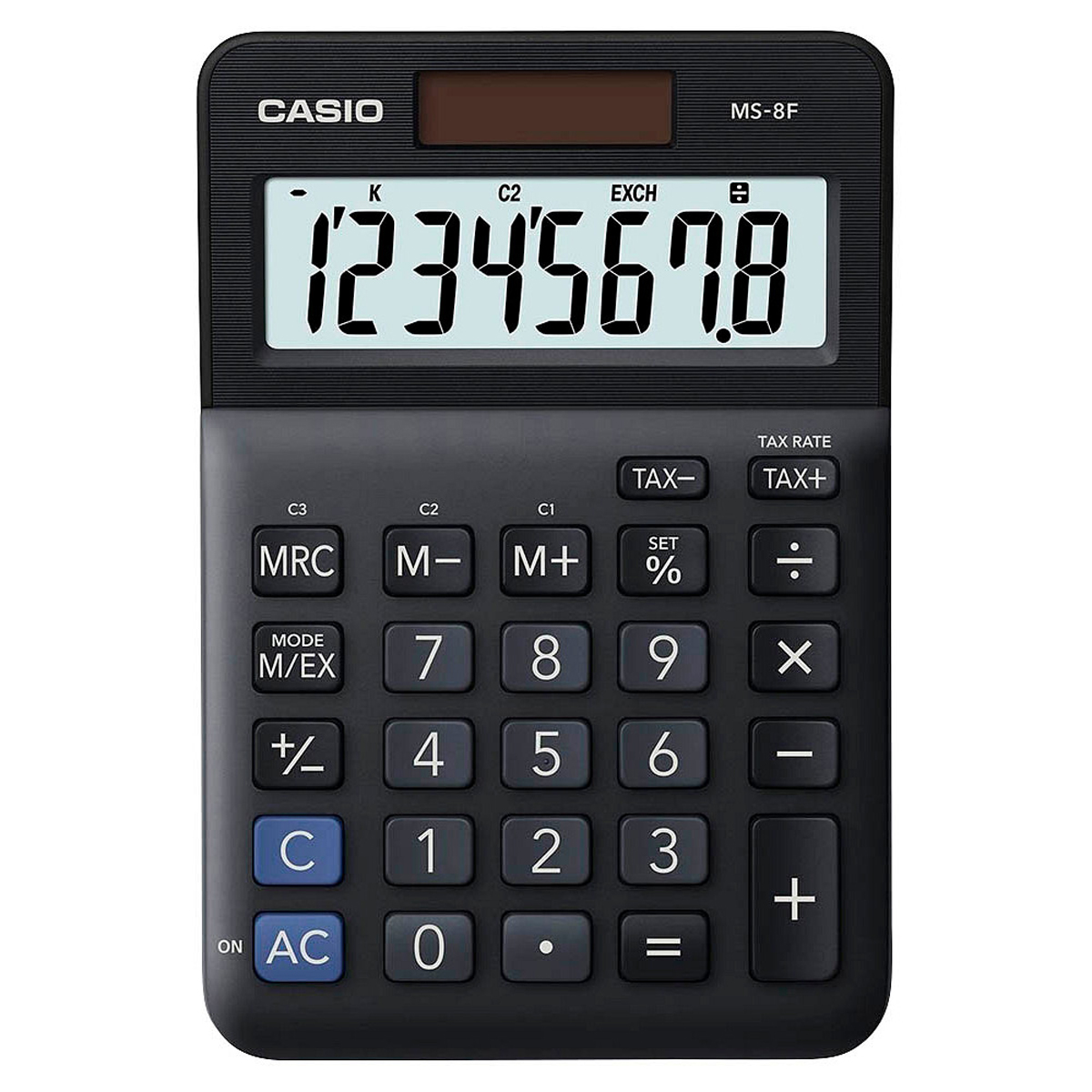 Casio MS-8F anzeigender Tischrechner  Casio MS-8F anzeigender Tischrechner