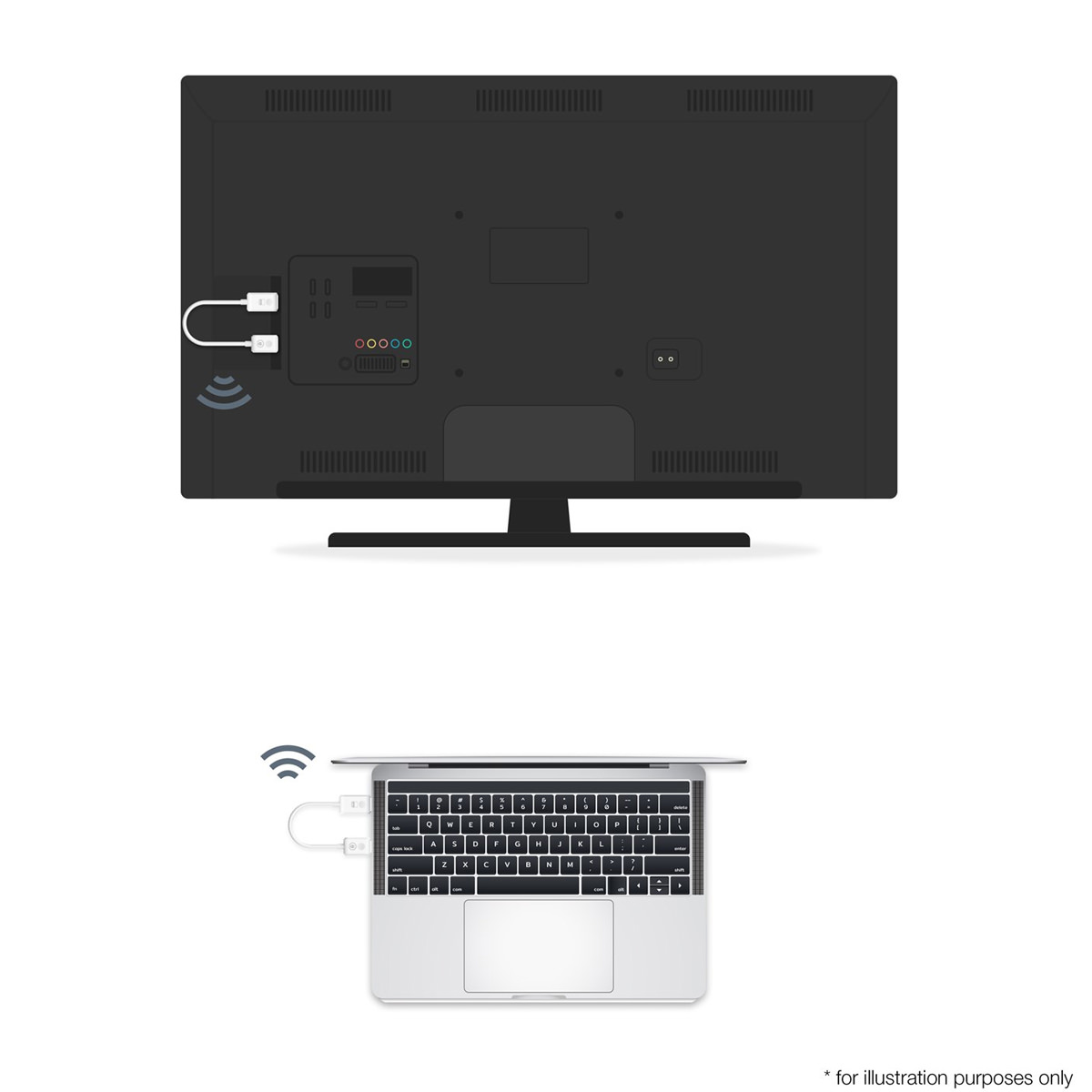 Optoma WHD221 Kabelloser Sender und Empfänger