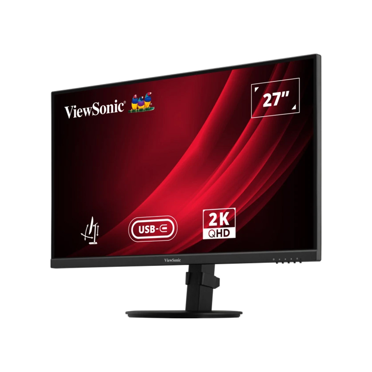 ViewSonic VG2709-2K-MHDU-2, 27'' (69cm) QHD Monitor mit 100 Hz USB-C Anschluss, 2 integrierte Lautsprecher