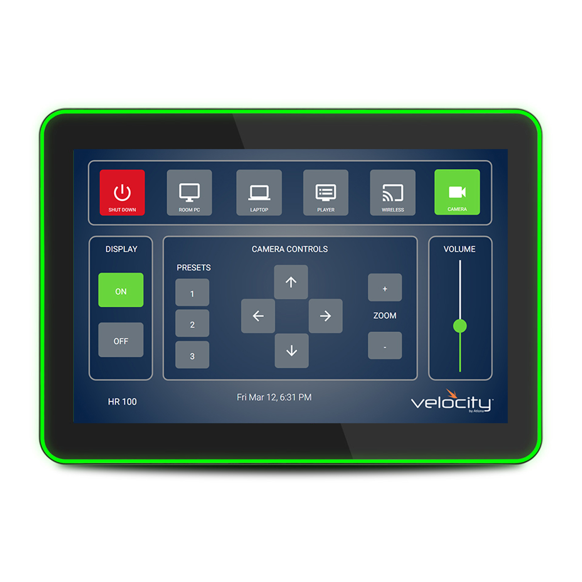 Atlona Velocity, AT-VTPG-1000VL-BL All-In-One 10 Touchpanel/Gateway