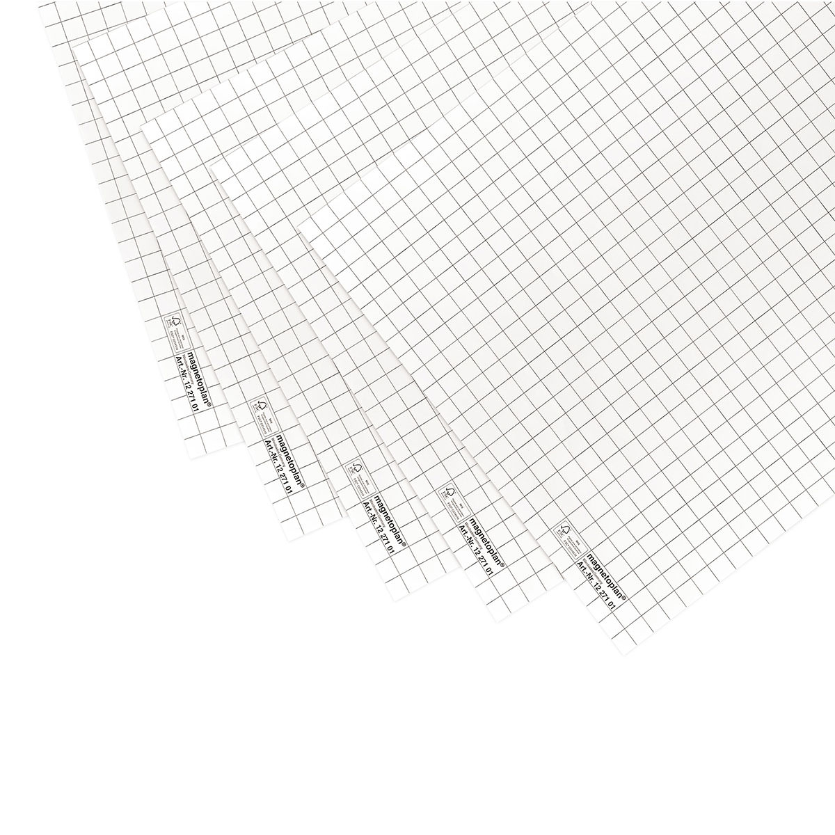 Magnetoplan Flipchartpapier kariert/blanko 
