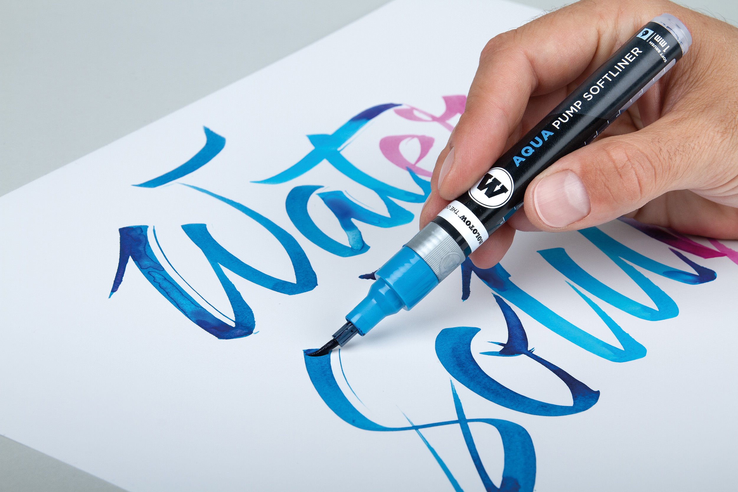 Molotow AQUA Pump Softliner 1 mm, Nr. 019, braun 