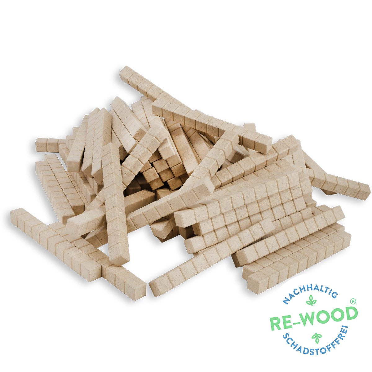 Wissner Dienes Zehnerstäber naturfarben 100 Stück  Wissner Dienes Zehnerstäber naturfarben 100 Stück