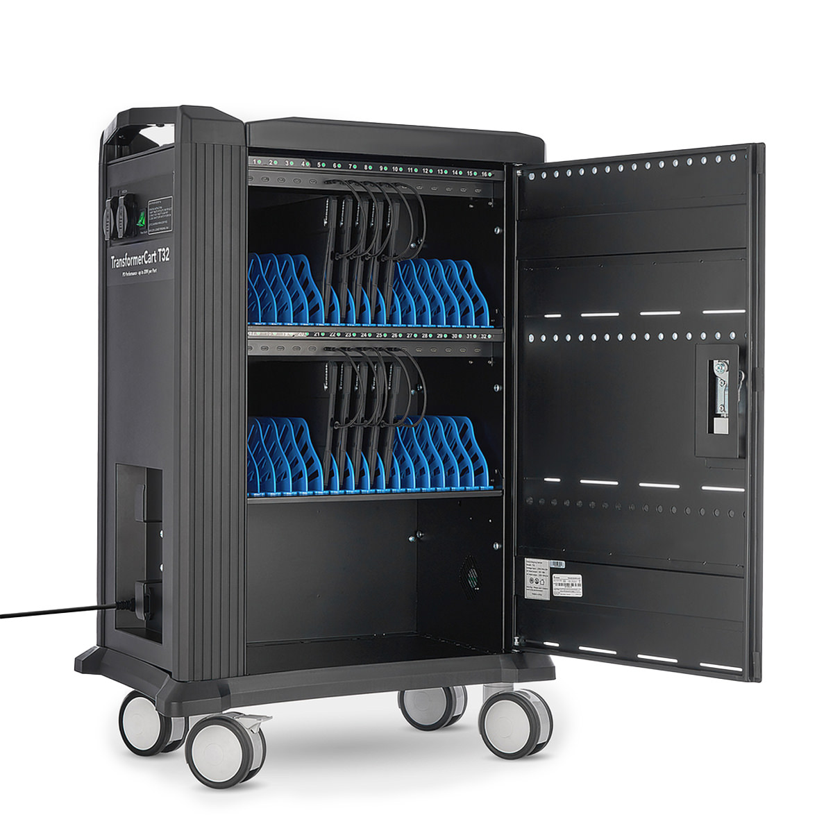 Formcase TransformerCart T32 Pro - USB-A Charge & Sync für bis zu 32 Geräte