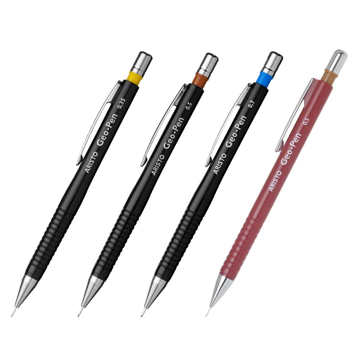 Aristo Feinminenstifte Geo-Pen mit versenkbarer Minenführung 