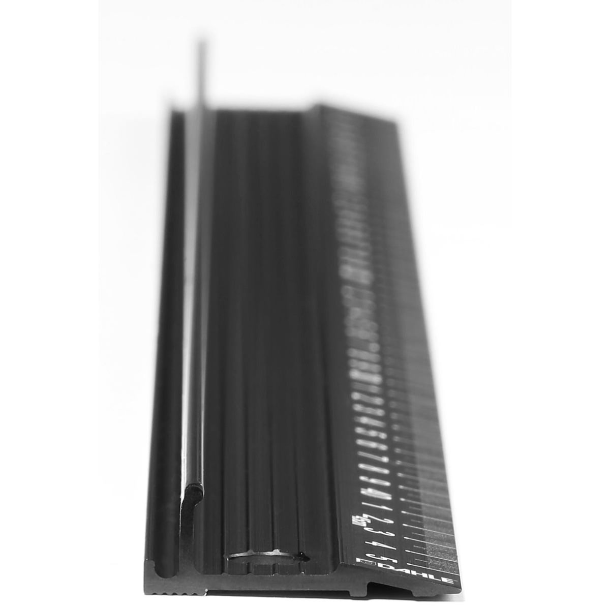 Dahle Schneidelineal Aluminium 45 cm Schnitt- & Schmierschutz, Rutschstopp 