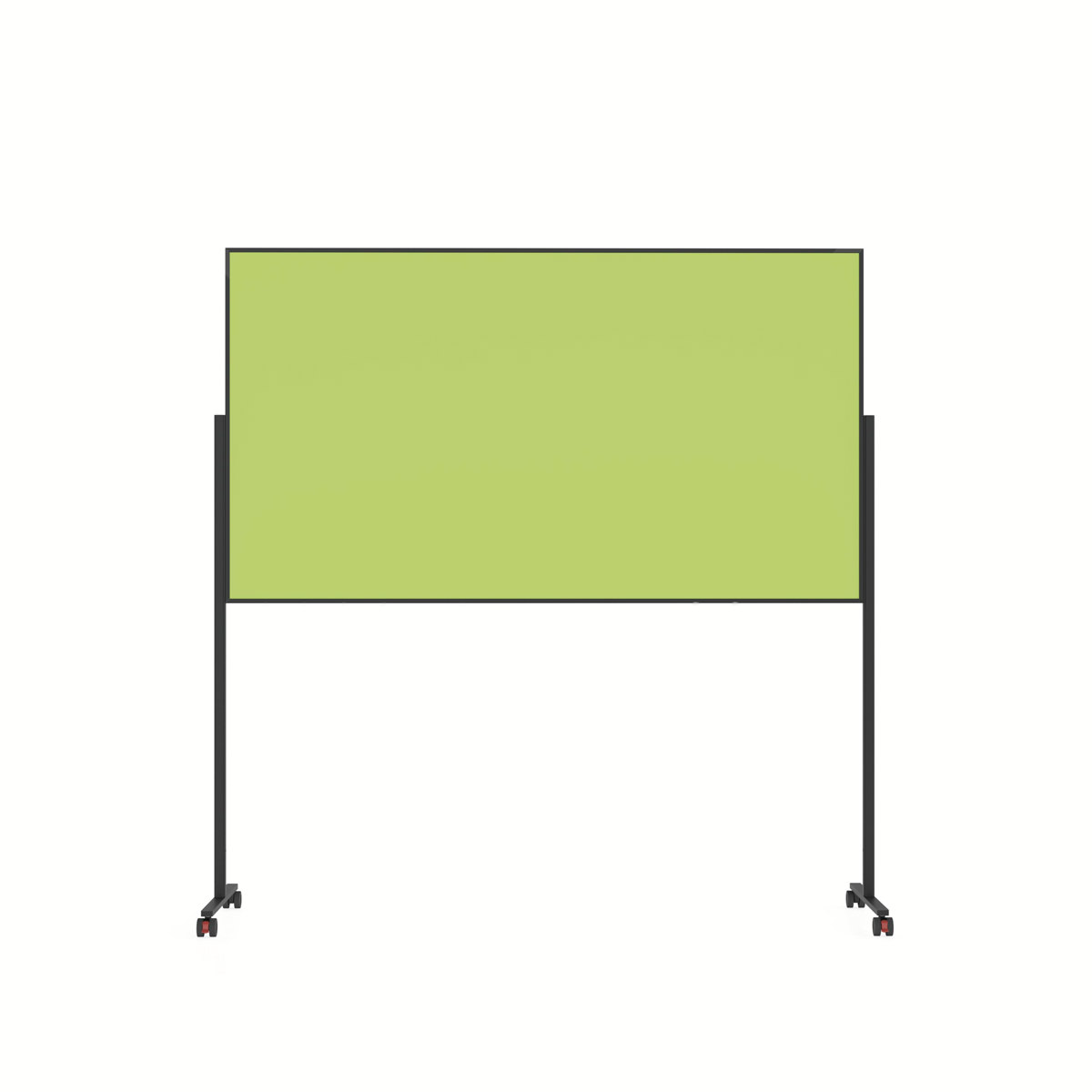 Magnetoplan 1181205 Design-Moderationstafel VarioPin grün 180 x 100cm, Rahmen schwarz