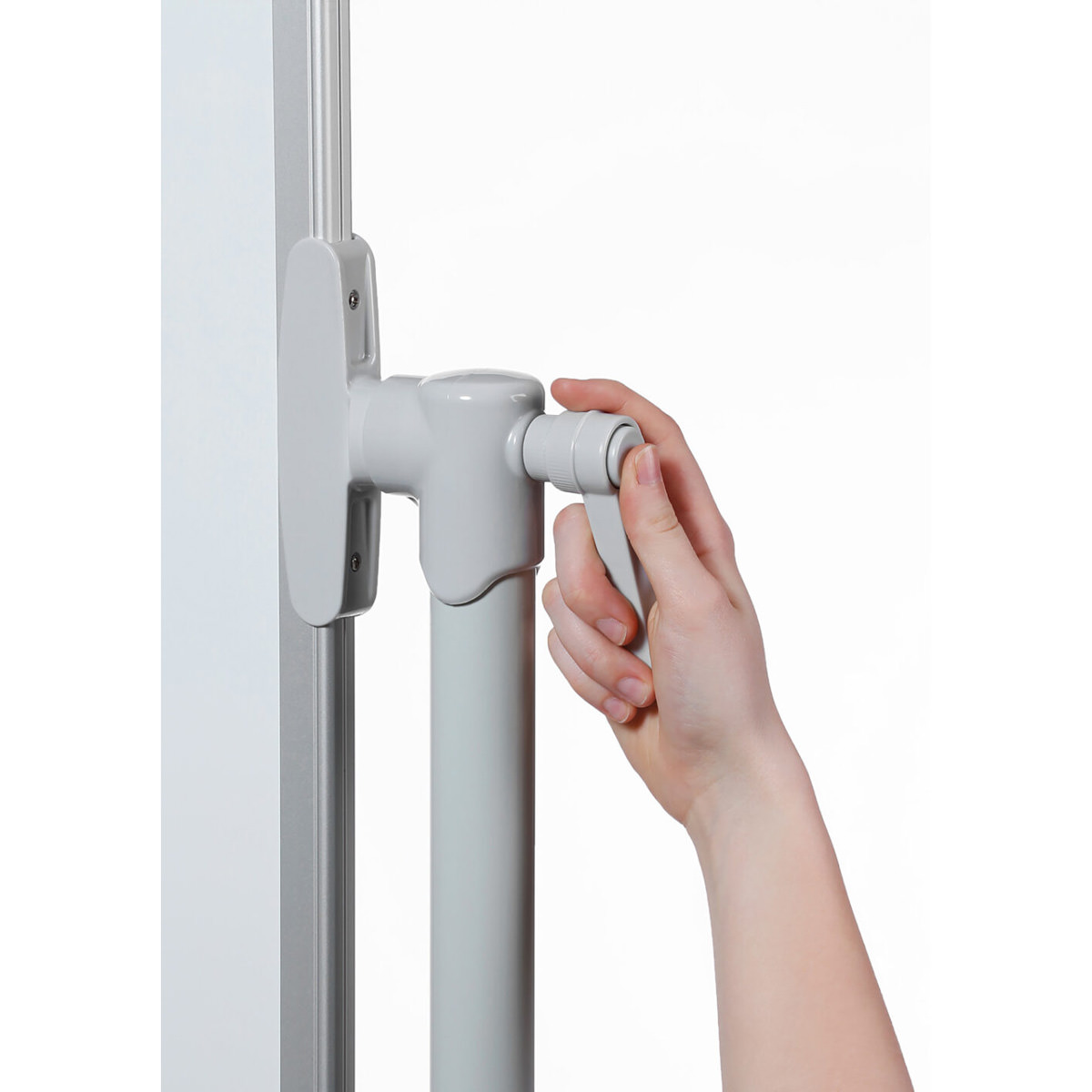 Dahle Whiteboard Basic 120 x 180 cm mobil, beidseitig weiß lackiert 