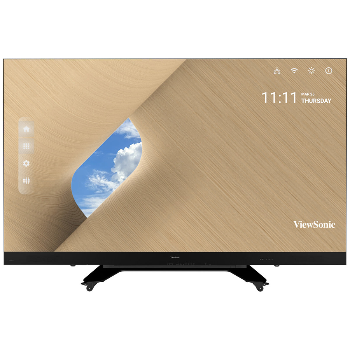ViewSonic LDS135-153 faltbares All-in-One 135'' LED-Display mit mobilen Flightcase für einfachen Transport