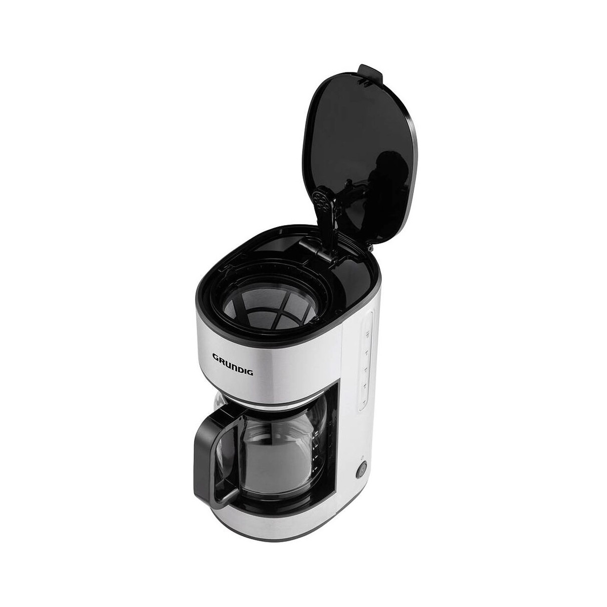 Grundig KM 5620 T Kaffeemaschine mit Thermoskanne (Harmony), Edelstahl, 1000W