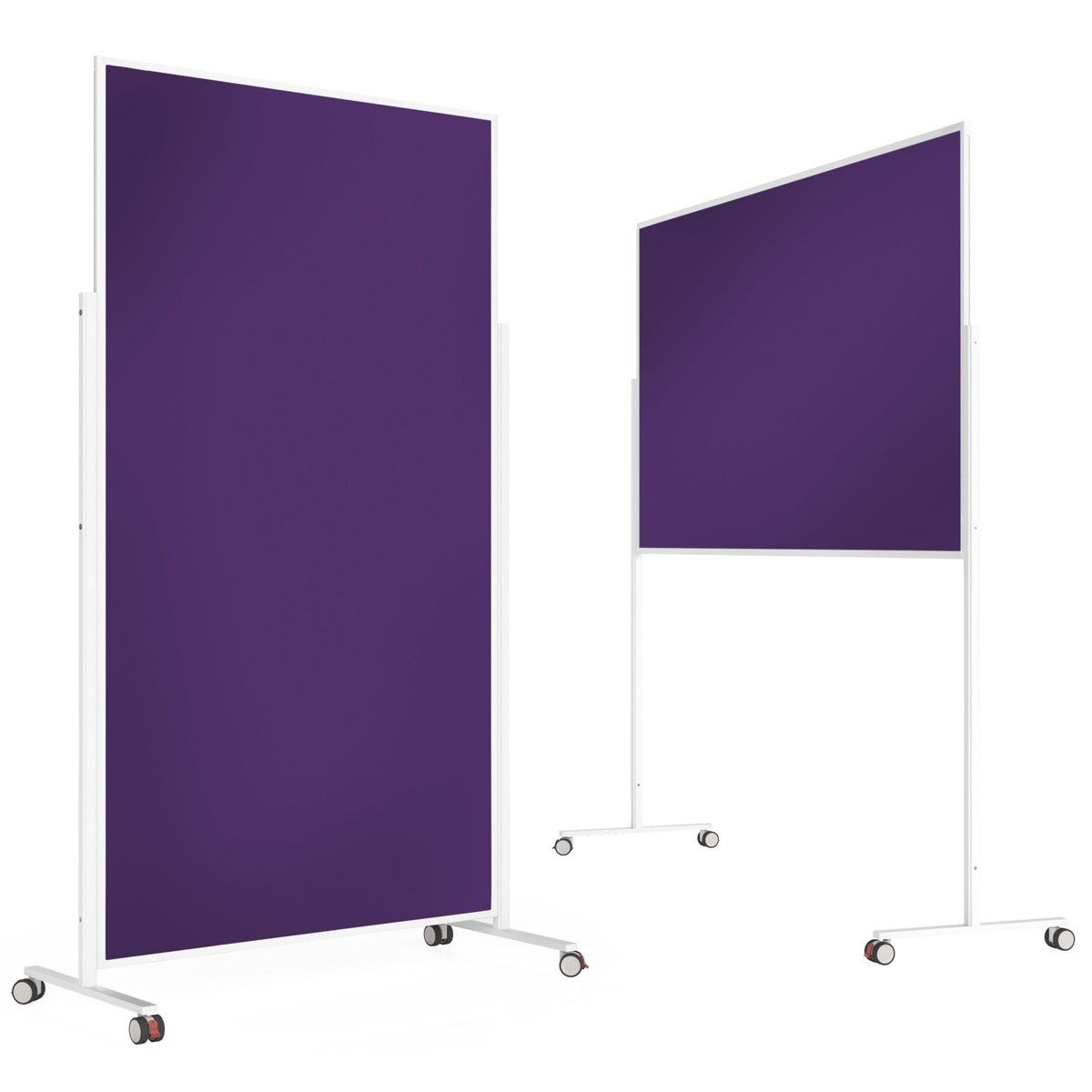 Magnetoplan 1181111 Design-Moderationstafel VarioPin lila 180 x 100cm