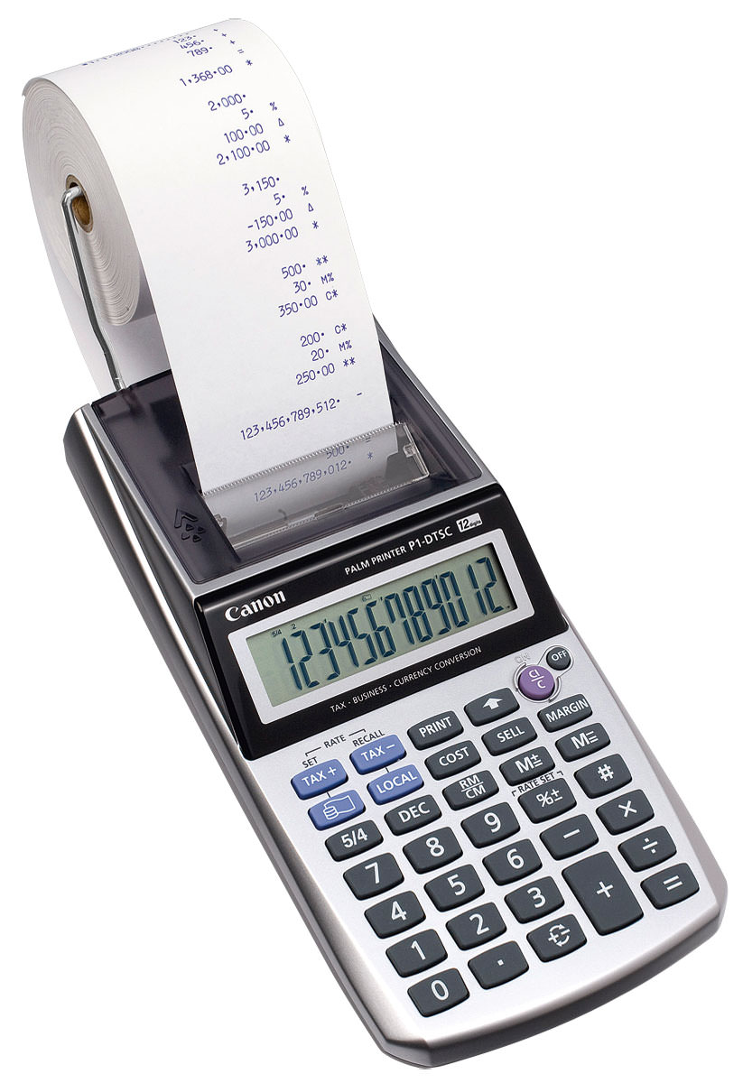 Canon P-1 DTSC druckender Tischrechner 