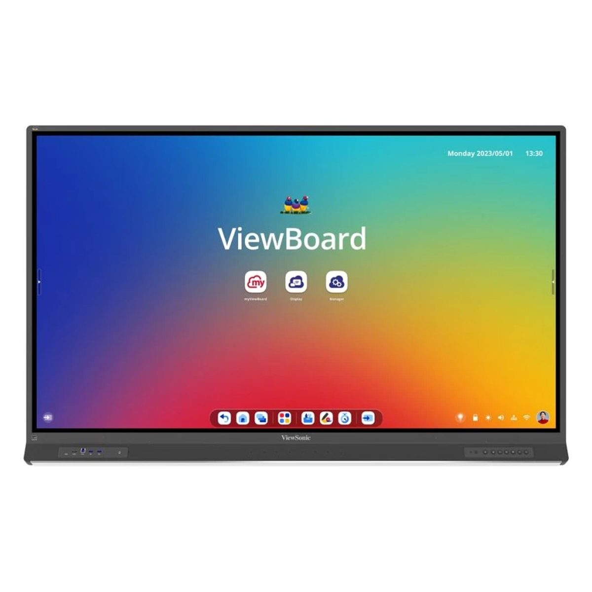 ViewSonic IFP7553, 75'' (191cm) 4K-Display, Interaktives ViewBoard® Octa-Core-CPU,  8 GB RAM, 8 GB