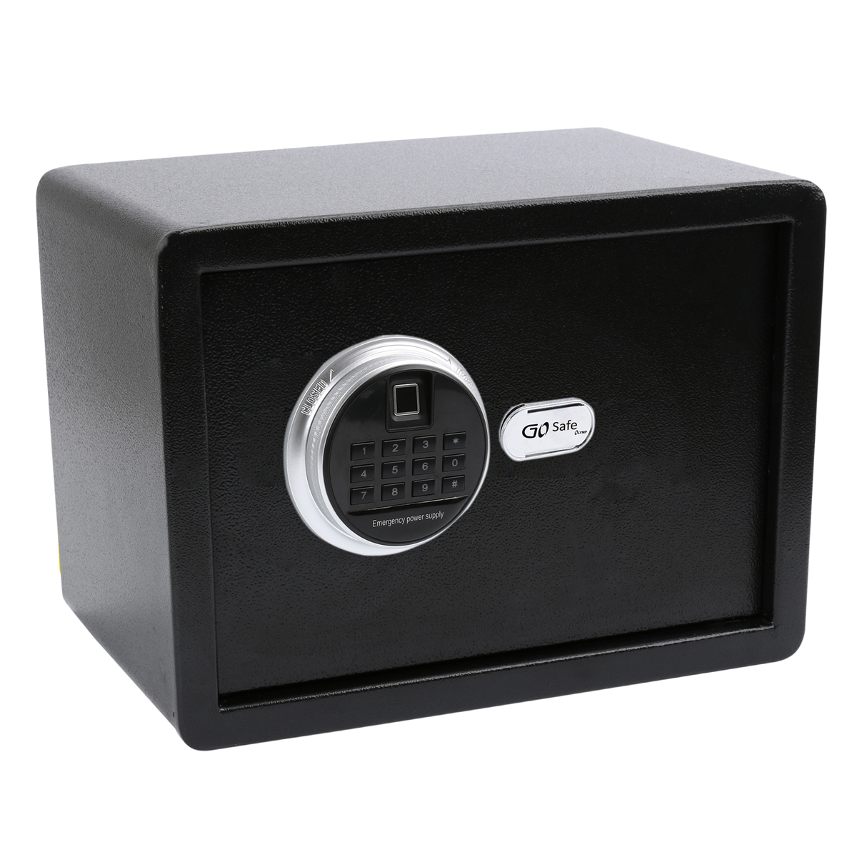 Olymp Tresor schwarz 7102 GOsafe 2.0 / 120FP Zahlencode Schlüssel, 16 Liter 8 kg