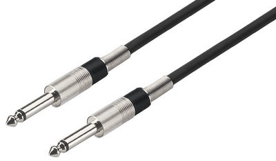 MONACOR MCC-300/SW Mono-Klinkenkabel