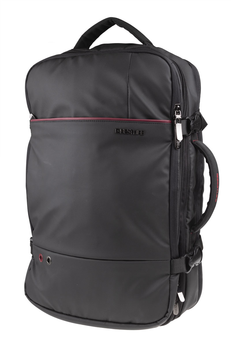 BestLife Business Quark RUCKSACK schwarz Travel Rucksack+ Briefcase für 17''