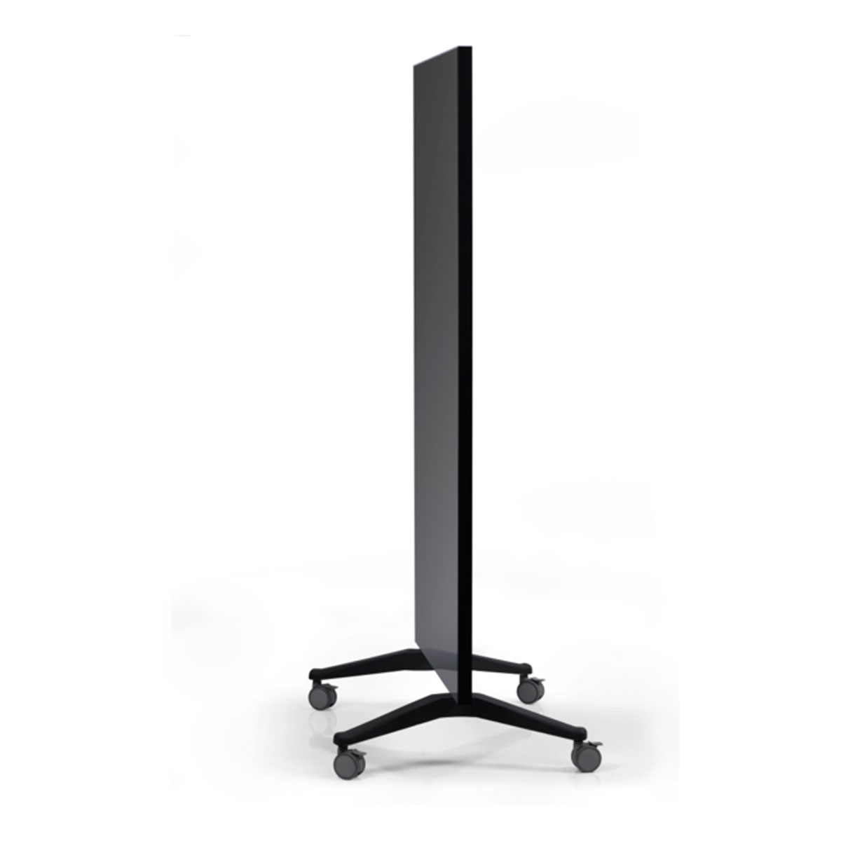 Legamaster 7-105200 mobile Glasboard 90 x 175 cm, schwarz