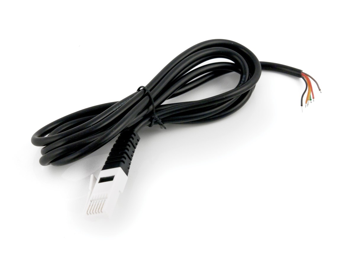 Vernier Digital BTD-Kabel (CB-BTD), mit BTD-Stecker und 6 Kontakten zur Anfertigung eigener Sensorlösungen für BTD-Interface, 1,5m