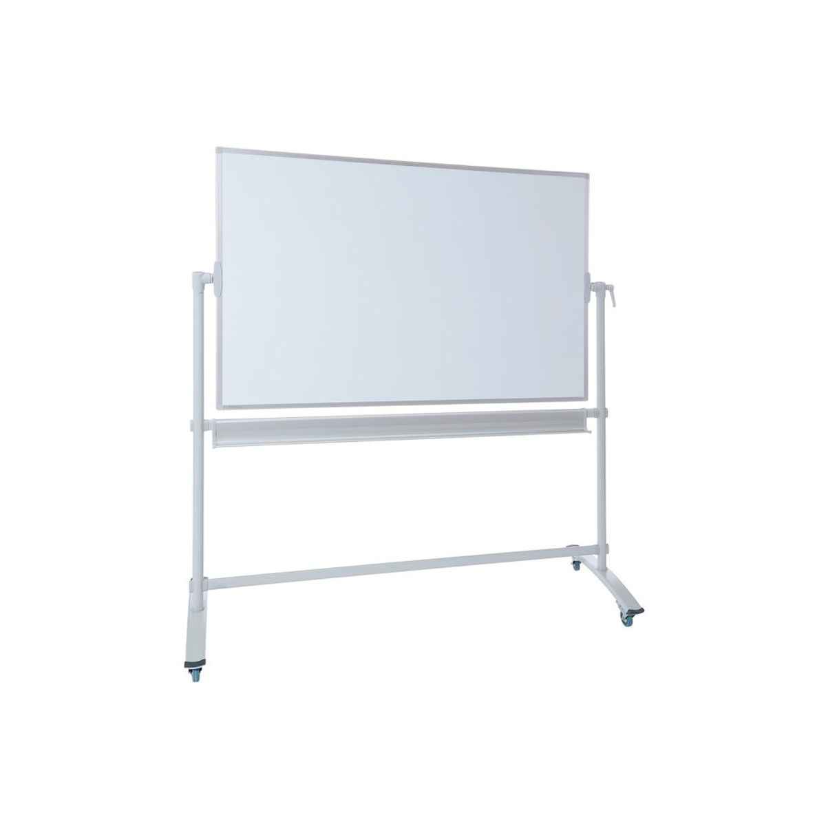 Dahle Whiteboard Basic 100 x 150 cm mobil, beidseitig weiß lackiert 