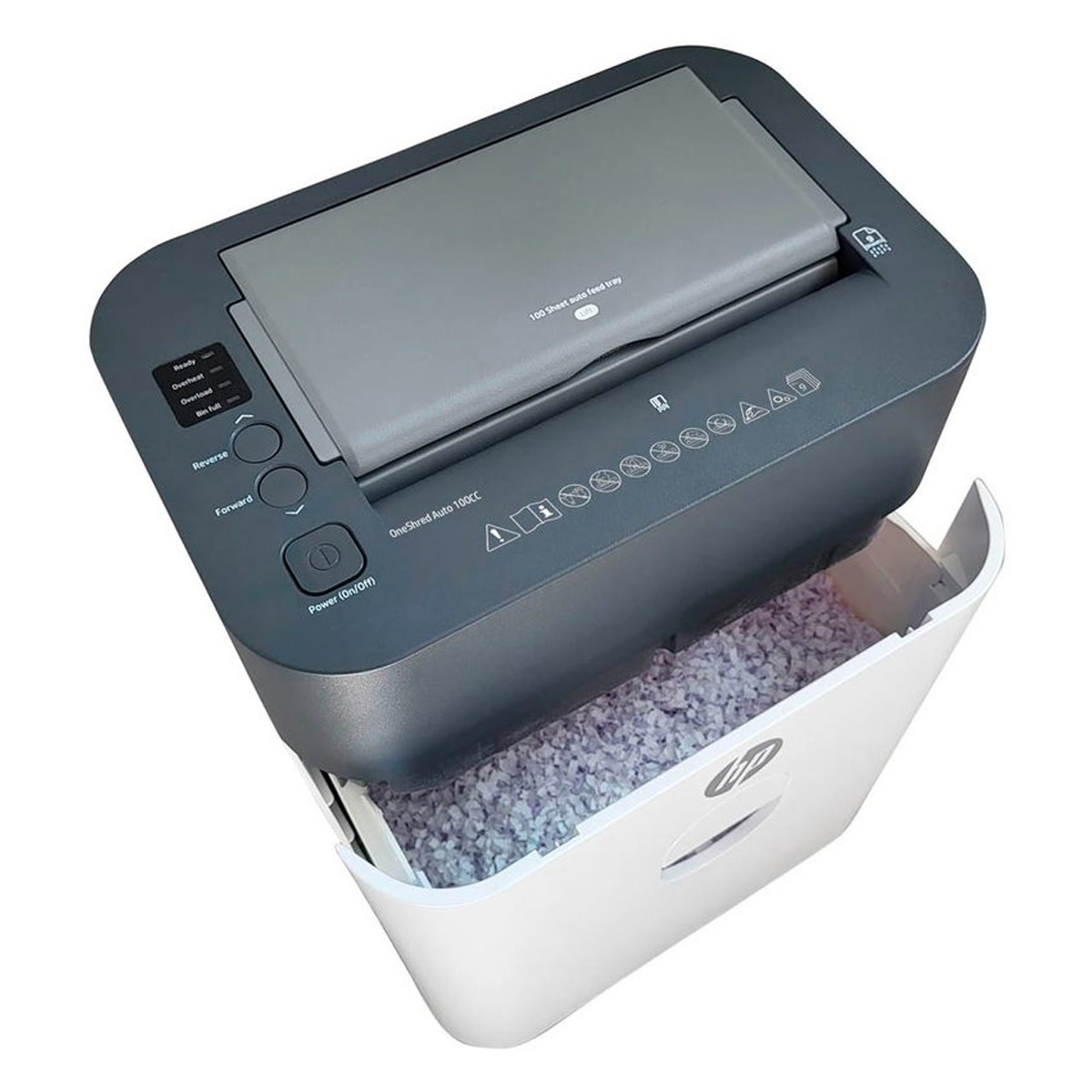 HP Aktenvernichter OneShred Auto 100CC 