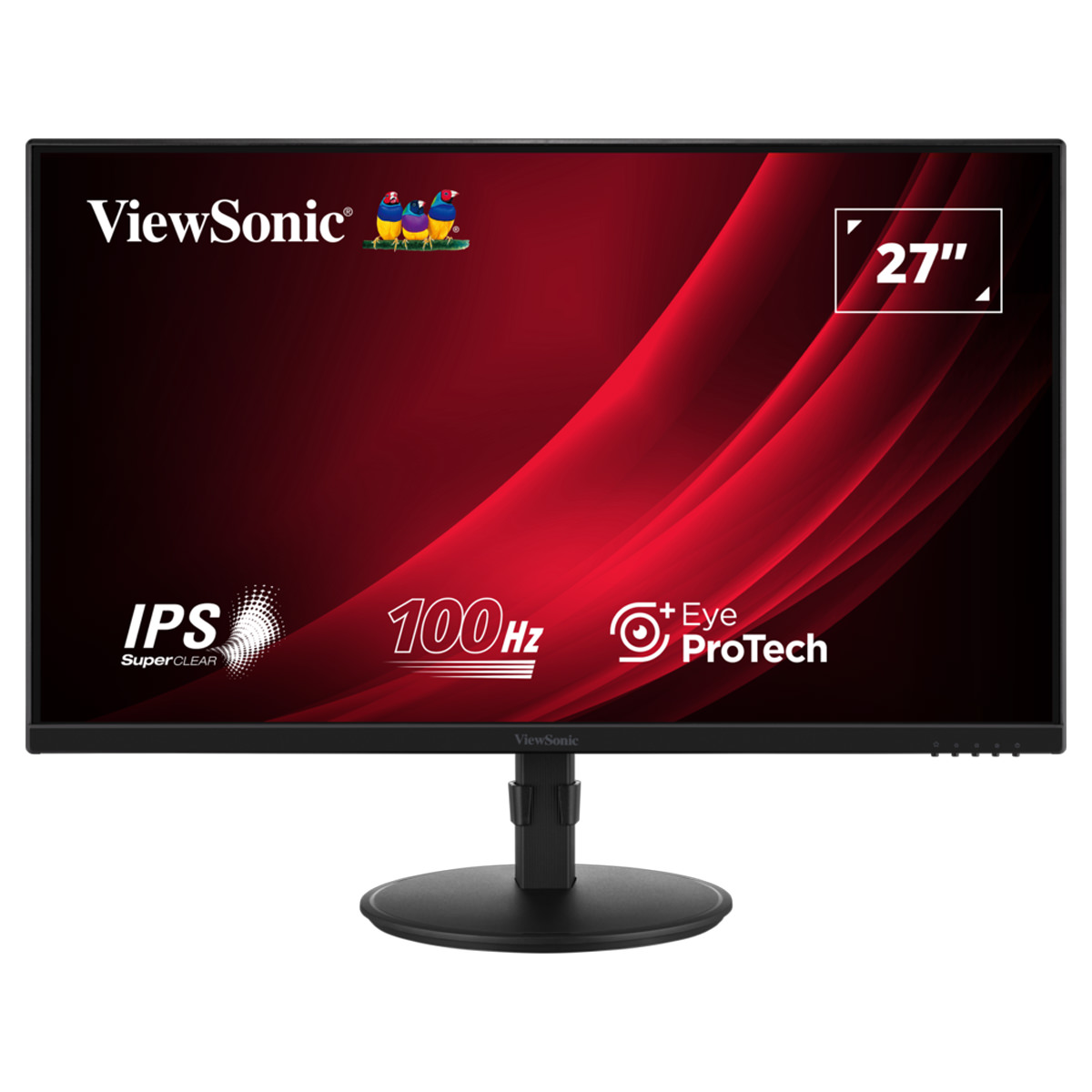 ViewSonic VG2708A-MHD 27'' (69cm) IPS Full HD Ergonomischer Monitor Lautsprecher integriert