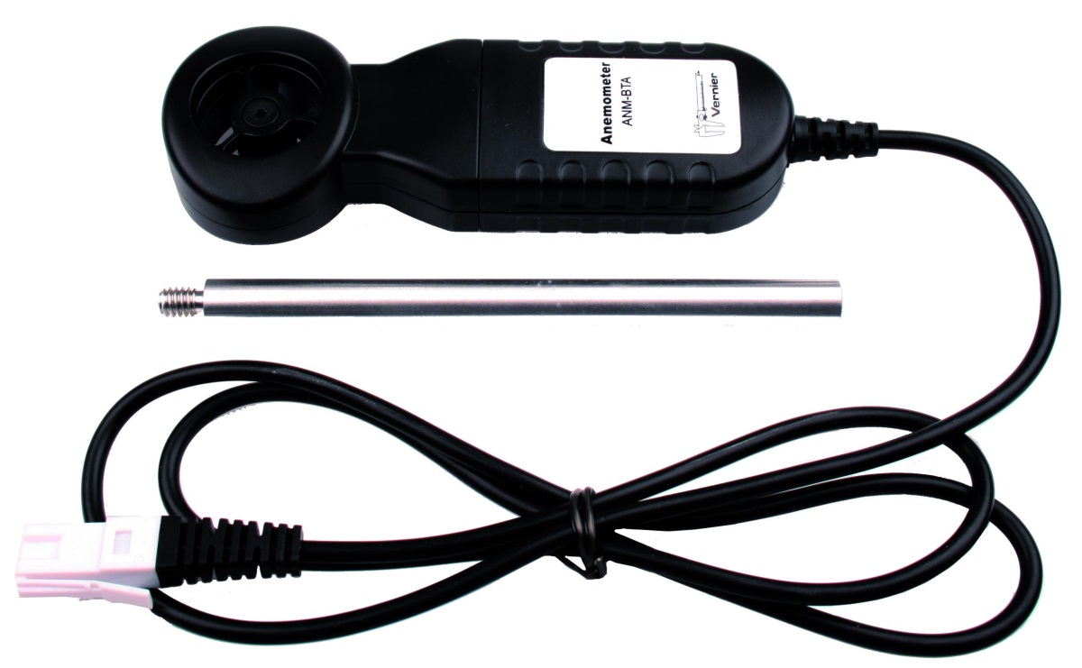 Vernier Windstärken-Sensor (ANM-BTA) Messbereich: 0,5-30 m/s / Auflösung: 0,012m/s
